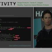 Sergej Proskurin Tamás K Lengyel Stealthy Hypervisor Based Malware Analysis