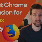 Как преобразовать расширение Chrome для Firefox