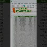 Как быстро создать сводную таблицу в Excel