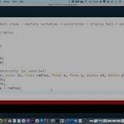 Processing Balls With Arrays