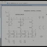 Sequential Control 3 Stages Motor Control Operation And Circuit