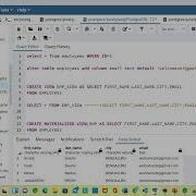View In POSTGRESQL Materialized View In POSTGRESQL Refresh Materialized View SQL Views