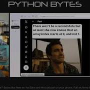 Все наши инструменты Python Bytes 484 Прямая трансляция