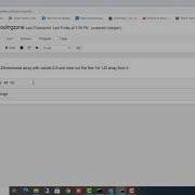 Make A 2 Dimensional Array With Values 0 9 And Slice Out The First 1st 1 D Array Shaheencodingzone