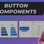 Master Button Components In Figma UI3 Variants Properties States