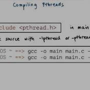 Compiling PThreads