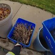 Fall Yard Waste 1 GoPro Garbage Man POV
