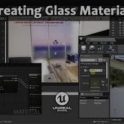 UE4 Tutorial Creating Glass Material Easy Way