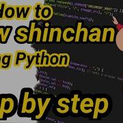How To Draw Shin Chan Using Python Turtle In An Easy Way Step By Step Shorts Short Tutorial