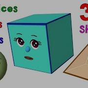 Learn About Faces Edges And Vertices 3D Shapes Basic Geometry For Kids Noodle Kidz
