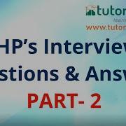 100 PHP S Possible Interview Questions And Answers For Fresher Part 2 Tutorial Rays