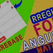 Angular Material Register Form With Firebase Integrate Firebase Into Angular Technical Tips 3