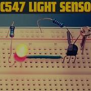 How To Make Light Sensor And Darkness Detector With BC547