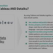 Visualizing What S Next Using Dataiku ML And Tableau To Display Predictive Analytics