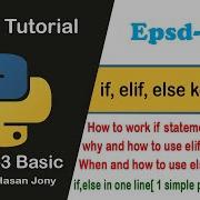 Python Basic Bangla Tutorial 17 If Else And Else Keywords
