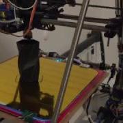 RepRap Prusa Mendel I2 In Action