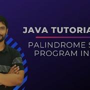 Palindrome String Program In Java In Hindi