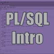 PL SQL Introduction