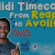 Как отправить MIDI таймкод из Reaper в Avolites