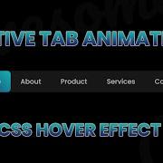 Animated Navigation Menu Bar Using HTML CSS Animated Tabs With Indicator