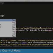 JQuery UI Development Tutorial JQuery UI Menu Packtpub Com