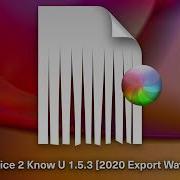 Flume Nice 2 Know U 1 5 3 2020 Export Wav