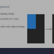 About String Formatting With Alignment And Padding