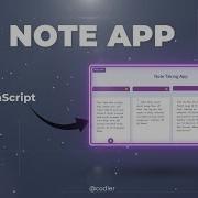 Notes Taking App HTML CSS JavaScript Frontend Step By Step Tutorial CodlerOfficial