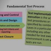 013 Fundamental Test Process Implementation And Execution CC