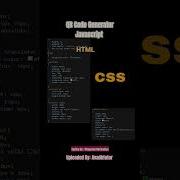 QR Code Generator Using Javascript Coding Javascript Programming Html Css Webdevelopment