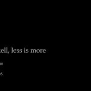 In Haskell Less Is More