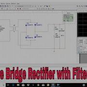 Design Of Full Wave Bridge Rectifier Using Multisim Software Tool Acts Of Facts Electronics