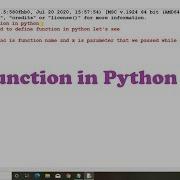 17 Function In Python Python Tutorial For Beginners