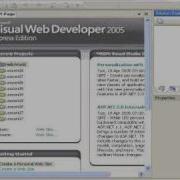 Getting Started With Visual Web Developer 2005 Express Edition Part 1 Creating A Web Form