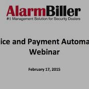 AlarmBiller Invoice And Payment Automation