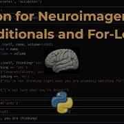 Python For Neuroimagers Part 3 Conditional Statements For Loops