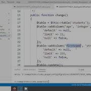 CakePHP 4 Добавление и удаление столбца с помощью миграции 41
