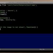 Creating An Integration Test With Ember Js
