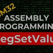 How To Set Registry Values RegSetValue MASM32 Assembly Programming