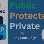 Part 15 OOP Object Oriented Programming In PHP Visibility Public Protected Private