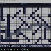 BFS Breadth First Search To Find The Shortest Path Using Unity3D Game Engine