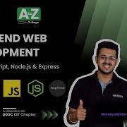 LIVE DAY 01 Backend Web Development Using JavaScript Node Js Express COMPLETE In 7 Days
