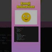 Emoji Animation Using HTML CSS JavaScript Fun CSS Animations Coding Cssanimation Shorts