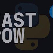 Fast Pow A General Recursive Power Algorithm For More Than Just Numbers
