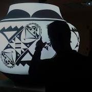 Exploring Pueblo Pottery Exhibit Projection On A Complex Curved Surface
