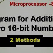 Microprocessor 8085 Program For Addition Of Two 16 Bit Numbers Hindi Addition Of 16 Bit Numbers