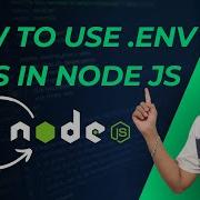 How To Use Environment Files Env In Node Js Tutorial Dotenv