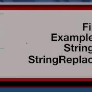 Energia Tutorial String Replace