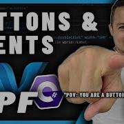 Master CONTROL BUTTONS And EVENTS In WPF With This Simple Video