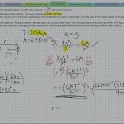 Circular Orbits Problems